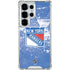 NHL New York Rangers Frozen Galaxy S25 Ultra Clear Case